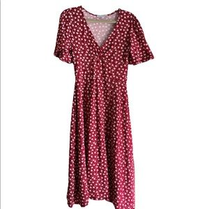 Cute Boho Midi Dress NWOT